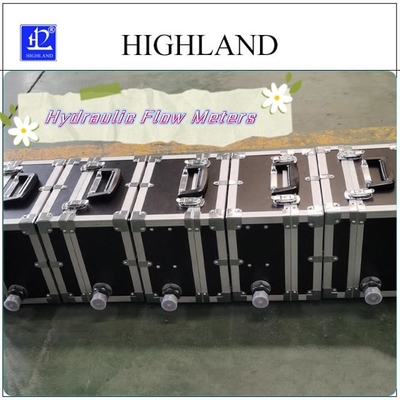 Temperatuurbewaking met HIGHLAND hydraulische stroommeters en gegevensdisplay