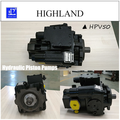 HPV110 Hydraulische zuigerpompen met gesloten lus 42Mpa zuigerpomp met variabele verplaatsing