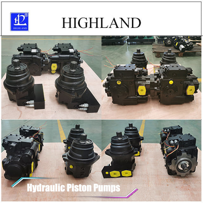 Hoge-efficiëntie hydraulische oplossingen hydraulische zuigerpompen voor landbouwmachines