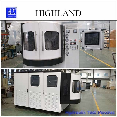 HIGHLAND Hydraulische testbanken met een vermogen van 250 kW en een doorstroming van 500 L/min