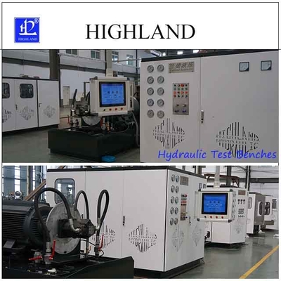 HIGHLAND Hydraulische testbanken met een vermogen van 250 kW en een doorstroming van 500 L/min