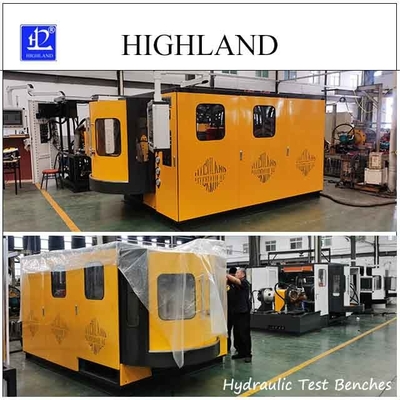 HIGHLAND Hydraulische testbanken met een vermogen van 250 kW en een doorstroming van 500 L/min
