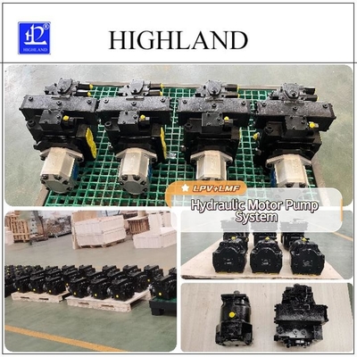 Efficiënt hydraulisch pompsysteem met hydraulische componenten