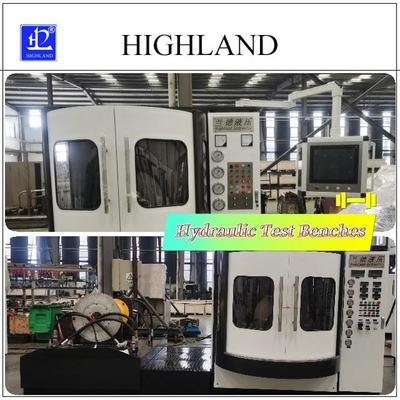 HIGHLAND Hydraulische testmachine Aanpassing Designvoordelen bij hoge oliefiltratie