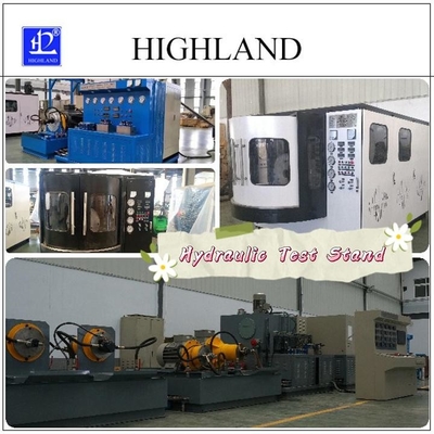 Efficiënt hydraulisch testapparaat Uitrusting Hydraulische teststandaarden Druk 42 Mpa Voor nauwkeurige testen