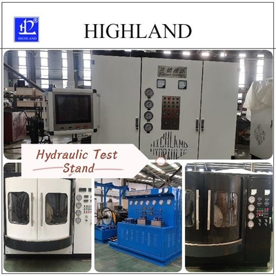 Hydraulische teststand volledig automatisch met HIGHLAND Brand Testing Hydraulische pompen en motoren