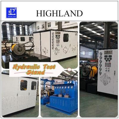 Hydraulische teststand volledig automatisch met HIGHLAND Brand Testing Hydraulische pompen en motoren