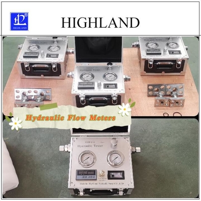 Hydraulische toetser met gegevensdisplay nauwkeurige temperatuurmeting