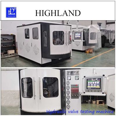 Hoogdruk-hydraulische klepproefmachine 42 Mpa Stroomstroom 500 L/min Proefapparatuur