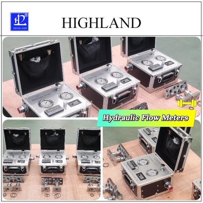 HIGHLAND gegevensdisplay Hydraulische tester met maximale druk 420 bar HIGHLAND ontwerp