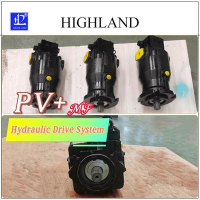 Hydraulisch aangedreven pomp met gietijzeren lichaam
