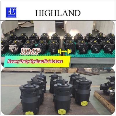 Zware HMF90 Hydraulische motoren gietijzeren behuizing Gemakkelijk onderhoud Hoog koppel