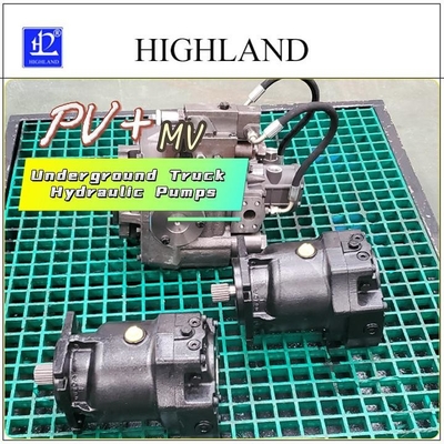 Verbeterde efficiëntie hydraulische zuigerpompen met PV22 MV23 model