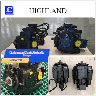 Hydraulische zuigerpompen met hogesnelheidstransmissie voor ondergrondse vrachtwagens