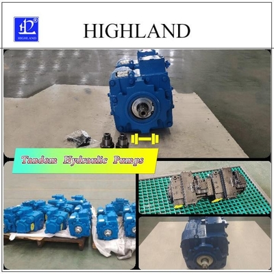 HPV110-110 Tandem hydraulische pompen voor verbeterde efficiëntie en duurzaamheid van het systeem