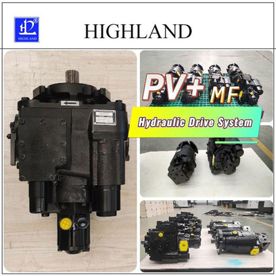 Handmatig laadpomptype Hydraulisch motorpompsysteem gietijzer