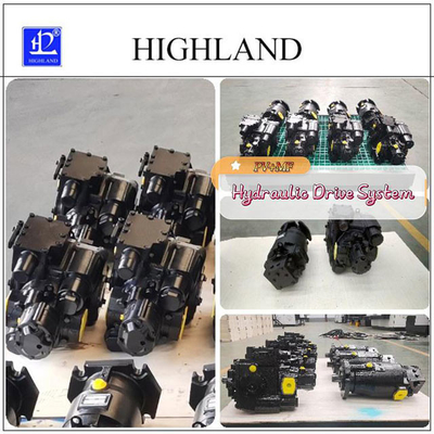 50 ml/r Hydraulisch motorpompsysteem speciaal voor handmatig laden