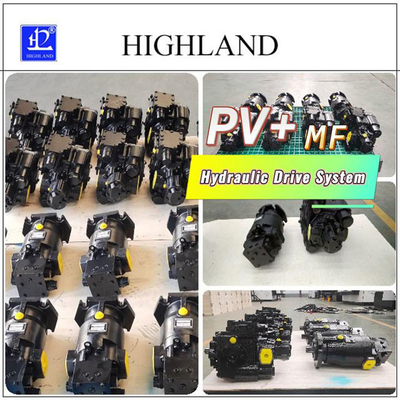 50 ml/r Hydraulisch motorpompsysteem speciaal voor handmatig laden
