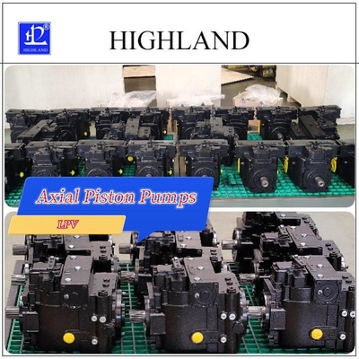 Compacte hoge druk hydraulische zuigerpompen voor bouwmachines