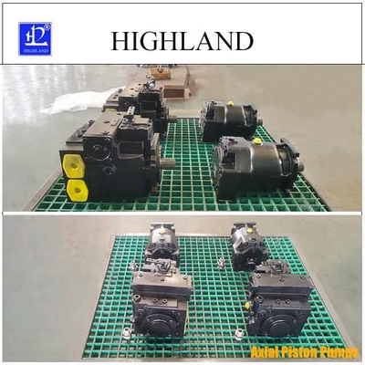 Hydraulische zuigerpompen met een plywoodkas en gesloten lus