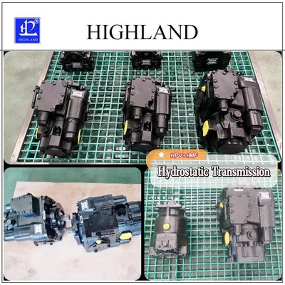 Handmatig laadend hydraulisch motorpompsysteem met gietijzer
