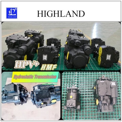176 kW continue vermogen hydraulische motorpomp met maximale verplaatsing 130 ml/R