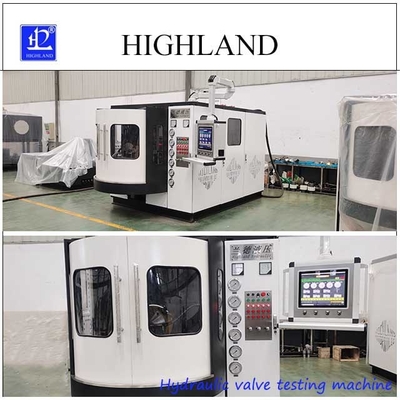 Stroomsnelheid 380 L/min Volledig automatisch hydraulisch apparatuur-testsysteem voor industriële installaties