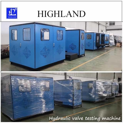 Stroomsnelheid 380 L/min Volledig automatisch hydraulisch apparatuur-testsysteem voor industriële installaties