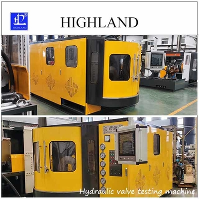 Stroomsnelheid 380 L/min Volledig automatisch hydraulisch apparatuur-testsysteem voor industriële installaties