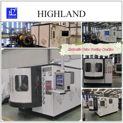 Test van hydraulisch ventielsysteem Hydraulische ventieltestbanken 450 L/min Stroomtoestand