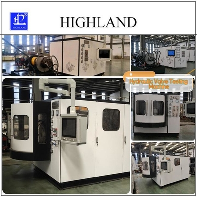 Test van hydraulisch ventielsysteem Hydraulische ventieltestbanken 450 L/min Stroomtoestand