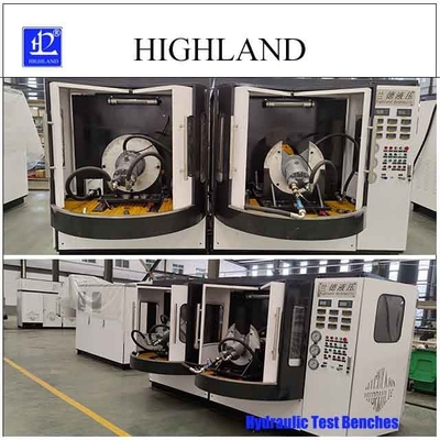 110 kW hydraulische testbanken voor het testen van pompen en motoren met een modulaire indeling