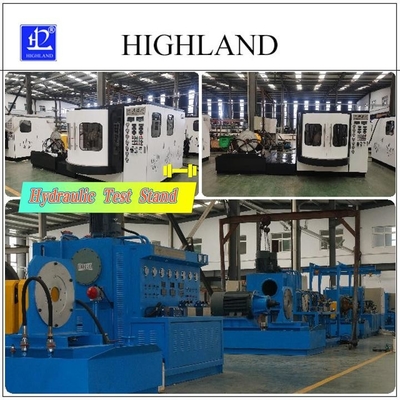 90 kW Hydraulische teststandaarden voor hydraulische pompen en motoren 380 L/min