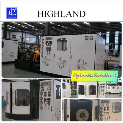 90 kW Hydraulische teststandaarden voor hydraulische pompen en motoren 380 L/min