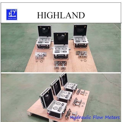 Gegevensweergave Hydraulische tester met gezamenlijke oogstmachine Optimale olie temperatuur monitoring