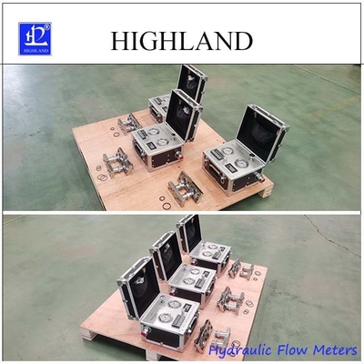 Gegevensweergave Hydraulische tester met gezamenlijke oogstmachine Optimale olie temperatuur monitoring