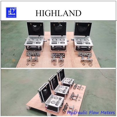Gegevensweergave Hydraulische tester met gezamenlijke oogstmachine Optimale olie temperatuur monitoring