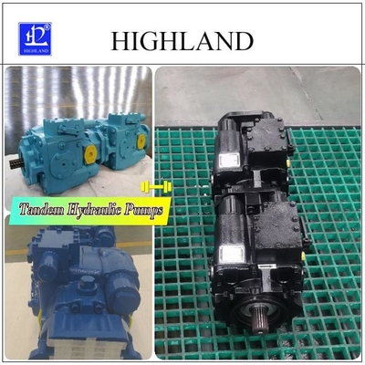 Hydraulische zuigerpompen Standaard exportpakket Sperrhoutkoffer