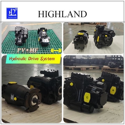 Hydraulisch motorpompsysteem van 42 MPa voor handmatig laden