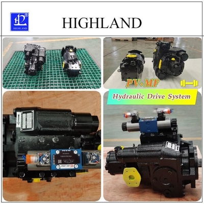 Hydraulisch motorpompsysteem van 42 MPa voor handmatig laden
