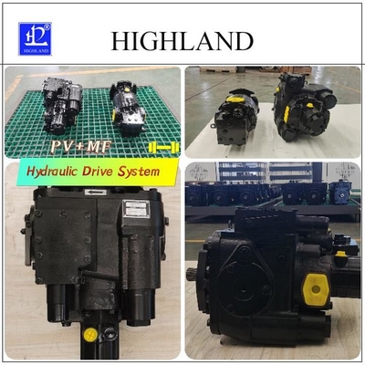 97% efficiëntie gietijzer Hydraulisch motorpompsysteem Handmatig laden