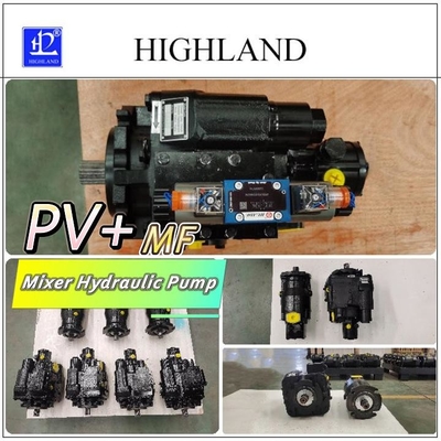 Hydraulische olie voor mengmachines Hydraulische pomp met een piekdruk van 42 MPa