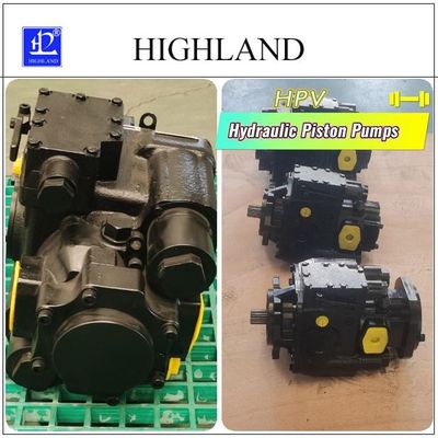 Highland HPV110-MA-L-23 Axiale zuigerpomp 110 ml/r Hoog rendement variabele cilinderinhoud voor maaidorseraandrijving