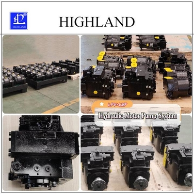 Motortype Hydraulisch aangedreven pomp voor aanpasbare hydraulische onderdelen