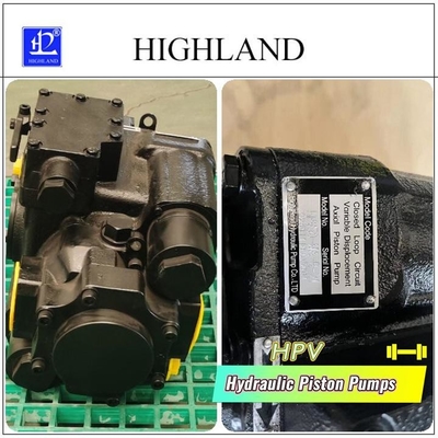 Gesloten schakel Axial Hydraulische Pomp Hydraulische zuigerpomp met maximale druk 42Mpa