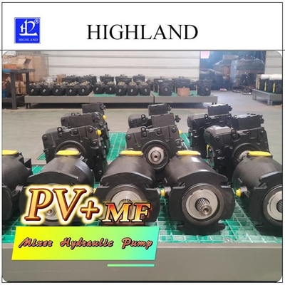 Hydraulische pomp voor betonmengers met een snelheid van 3200 tpm