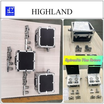 Gezamenlijke oogstmachine met gegevensdisplay Hydraulische tester met maximale druk tot 420 bar
