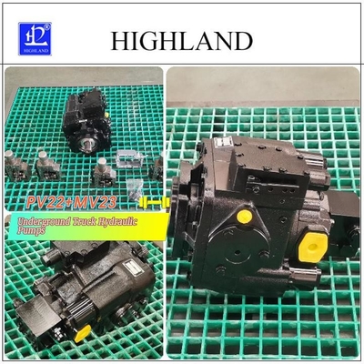 Hydraulische oplossingen Ondergrondse vrachtwagen Hydraulische pompen Gegote ijzeren behuizing Patent gecertificeerd
