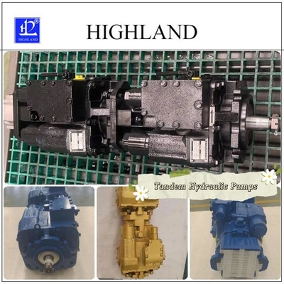 Hydraulische pompen met variabele verplaatsing voor linker- of rechterrotatie