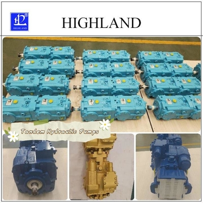 Hydraulische pompen met variabele verplaatsing voor linker- of rechterrotatie
